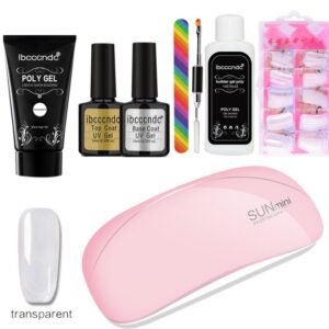 Painless And Rapid Extension Of Crystal Glue100-piece Boxed With Scaled Nail