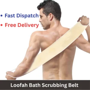 Loofah Back Scrubber | Exfoliating Bath Belt for Men & Women